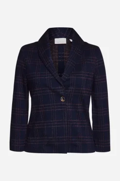 Blazer Mit Karomuster