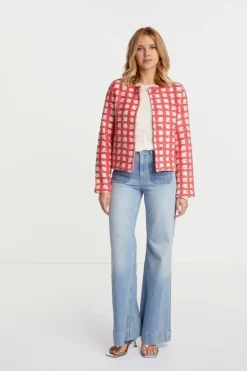 Bouclé-Jacke