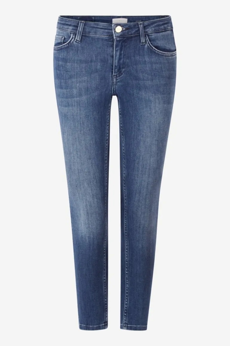 Denim In Satin-Stretch