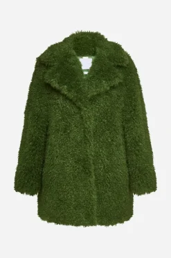 Fake Fur Mantel