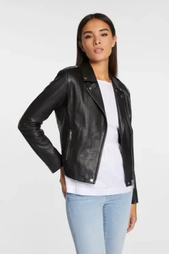 Lederjacke
