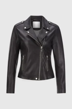 Lederjacke