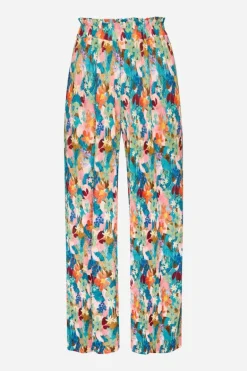 Leichte Culotte In Crinkle-Optik