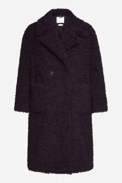 Oversized-Mantel Aus Teddyfell