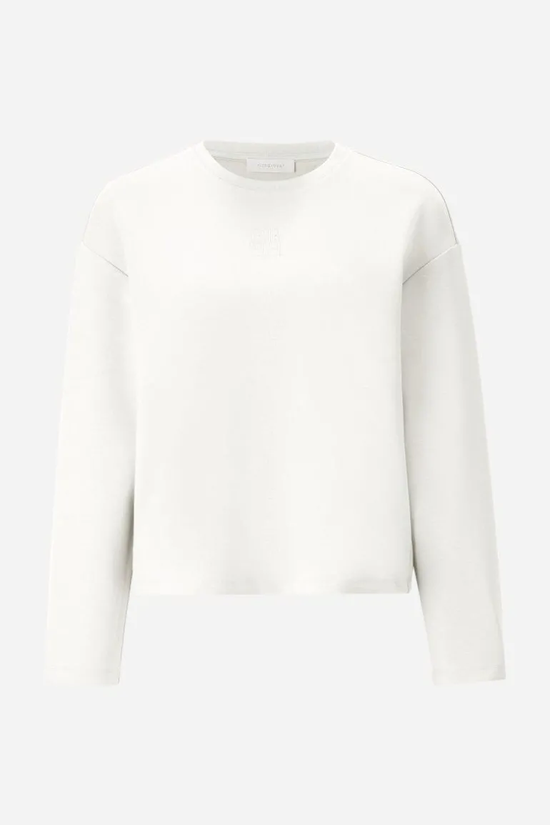 Sweatshirt Aus Supersoftem Jersey