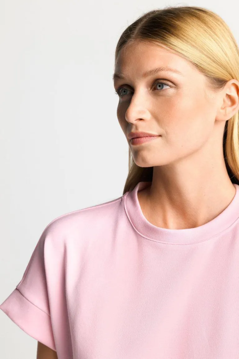 T-Shirt Aus Supersoftem Jersey