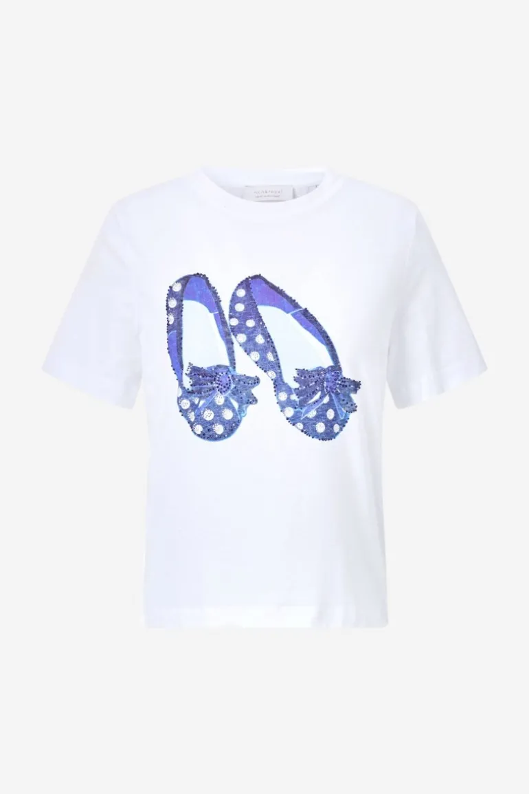 T-Shirt Mit Strassdetails
